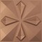 Ekena Millwork 19 5/8in. W x 19 5/8in. H Nikki EnduraWall Decorative 3D Wall Panel Covers 2.67 Sq. Ft. WP20X20NKCAC - alternate 1